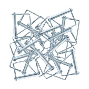 25 stuks Borgclips / Borgpennen