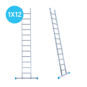 Rechte Enkele Ladder 1x12 Eurostairs